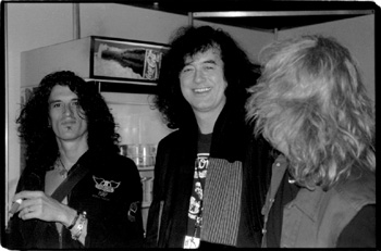 Joe Perry and Jimmy Page