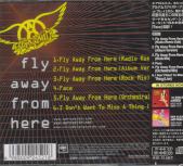 Back cover of the Japanese Fly Away From Here single